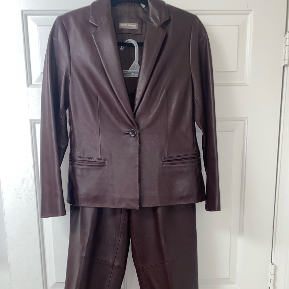 Vintage Leather Suit